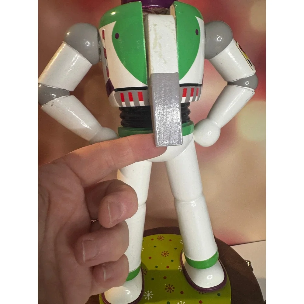 Disney Buzz Lightyear Wooden‎ Nutcracker – 2011 – Display Only – Toy Story